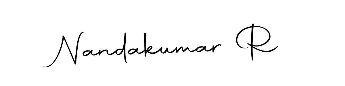 How to make Nandakumar R signature? Autography-DOLnW is a professional autograph style. Create handwritten signature for Nandakumar R name. Nandakumar R signature style 10 images and pictures png