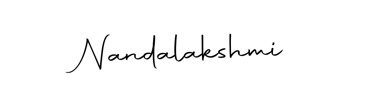 Nandalakshmi stylish signature style. Best Handwritten Sign (Autography-DOLnW) for my name. Handwritten Signature Collection Ideas for my name Nandalakshmi. Nandalakshmi signature style 10 images and pictures png