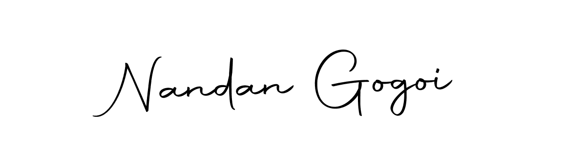 You should practise on your own different ways (Autography-DOLnW) to write your name (Nandan Gogoi) in signature. don't let someone else do it for you. Nandan Gogoi signature style 10 images and pictures png