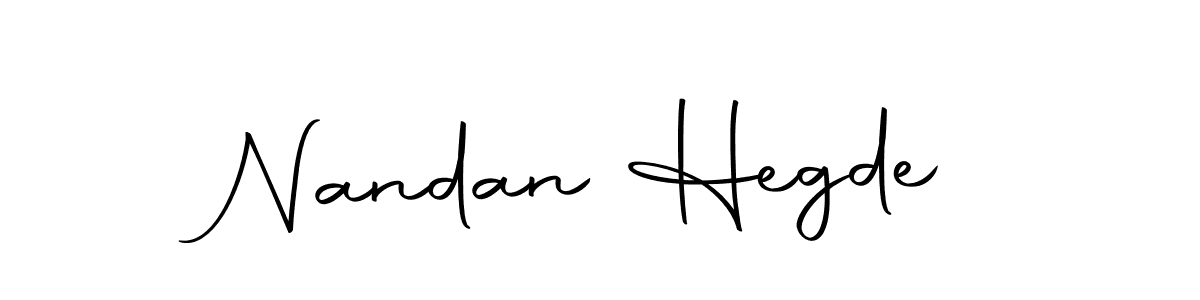 How to make Nandan Hegde name signature. Use Autography-DOLnW style for creating short signs online. This is the latest handwritten sign. Nandan Hegde signature style 10 images and pictures png