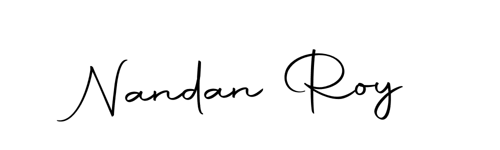 It looks lik you need a new signature style for name Nandan Roy. Design unique handwritten (Autography-DOLnW) signature with our free signature maker in just a few clicks. Nandan Roy signature style 10 images and pictures png