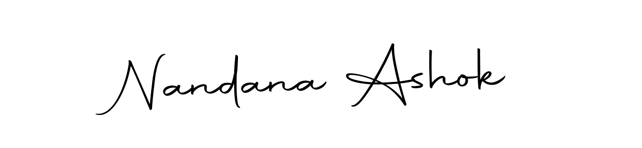 Once you've used our free online signature maker to create your best signature Autography-DOLnW style, it's time to enjoy all of the benefits that Nandana Ashok name signing documents. Nandana Ashok signature style 10 images and pictures png