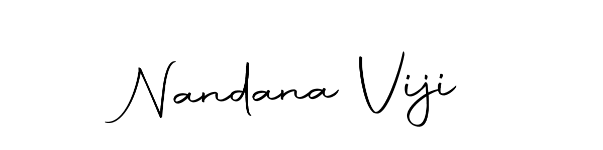 Here are the top 10 professional signature styles for the name Nandana Viji. These are the best autograph styles you can use for your name. Nandana Viji signature style 10 images and pictures png