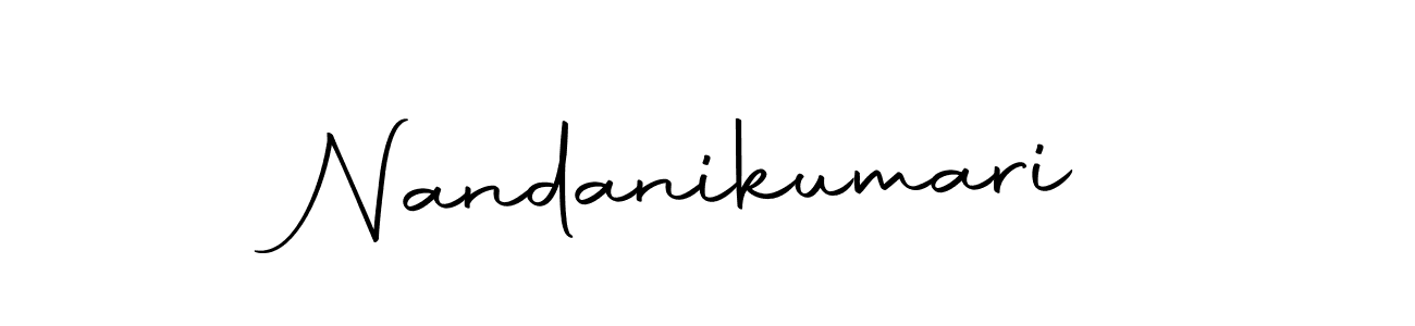You can use this online signature creator to create a handwritten signature for the name Nandanikumari. This is the best online autograph maker. Nandanikumari signature style 10 images and pictures png