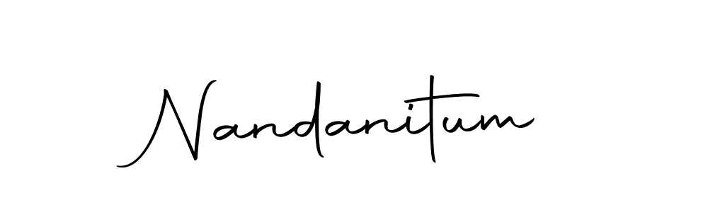 How to Draw Nandanitum signature style? Autography-DOLnW is a latest design signature styles for name Nandanitum. Nandanitum signature style 10 images and pictures png