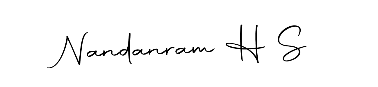 Once you've used our free online signature maker to create your best signature Autography-DOLnW style, it's time to enjoy all of the benefits that Nandanram H S name signing documents. Nandanram H S signature style 10 images and pictures png