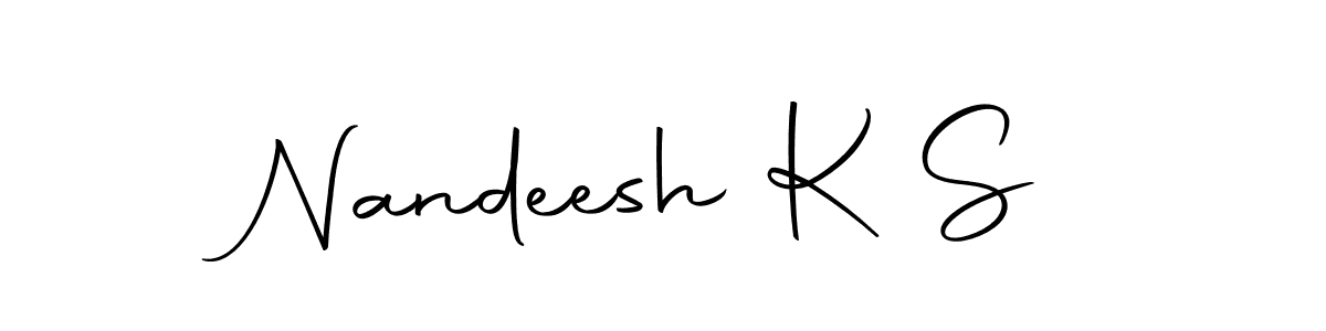 Also You can easily find your signature by using the search form. We will create Nandeesh K S name handwritten signature images for you free of cost using Autography-DOLnW sign style. Nandeesh K S signature style 10 images and pictures png