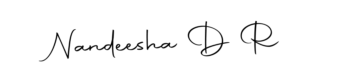 Also You can easily find your signature by using the search form. We will create Nandeesha D R name handwritten signature images for you free of cost using Autography-DOLnW sign style. Nandeesha D R signature style 10 images and pictures png