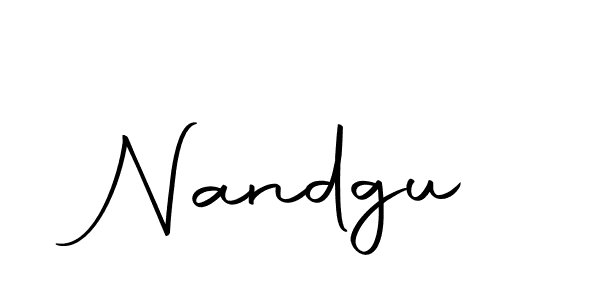 Make a short Nandgu signature style. Manage your documents anywhere anytime using Autography-DOLnW. Create and add eSignatures, submit forms, share and send files easily. Nandgu signature style 10 images and pictures png