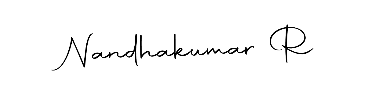 How to make Nandhakumar R signature? Autography-DOLnW is a professional autograph style. Create handwritten signature for Nandhakumar R name. Nandhakumar R signature style 10 images and pictures png