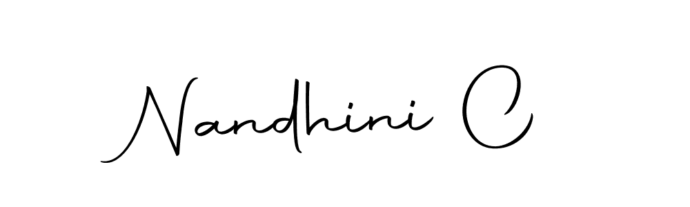 Also we have Nandhini C name is the best signature style. Create professional handwritten signature collection using Autography-DOLnW autograph style. Nandhini C signature style 10 images and pictures png