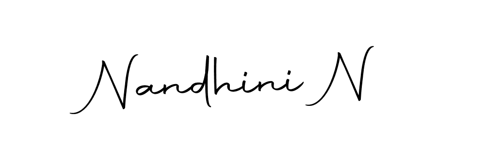 Similarly Autography-DOLnW is the best handwritten signature design. Signature creator online .You can use it as an online autograph creator for name Nandhini N. Nandhini N signature style 10 images and pictures png