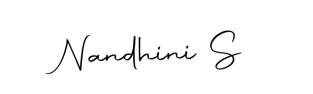 How to make Nandhini S signature? Autography-DOLnW is a professional autograph style. Create handwritten signature for Nandhini S name. Nandhini S signature style 10 images and pictures png