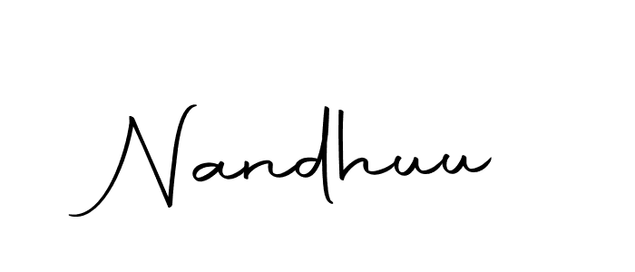 Also we have Nandhuu name is the best signature style. Create professional handwritten signature collection using Autography-DOLnW autograph style. Nandhuu signature style 10 images and pictures png