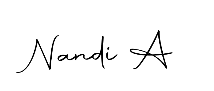 Autography-DOLnW is a professional signature style that is perfect for those who want to add a touch of class to their signature. It is also a great choice for those who want to make their signature more unique. Get Nandi A name to fancy signature for free. Nandi A signature style 10 images and pictures png