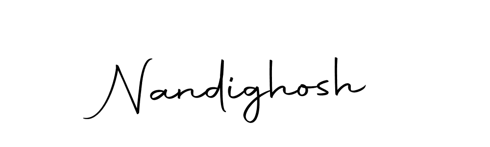 Design your own signature with our free online signature maker. With this signature software, you can create a handwritten (Autography-DOLnW) signature for name Nandighosh. Nandighosh signature style 10 images and pictures png