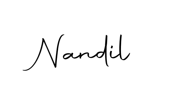 How to Draw Nandil signature style? Autography-DOLnW is a latest design signature styles for name Nandil. Nandil signature style 10 images and pictures png
