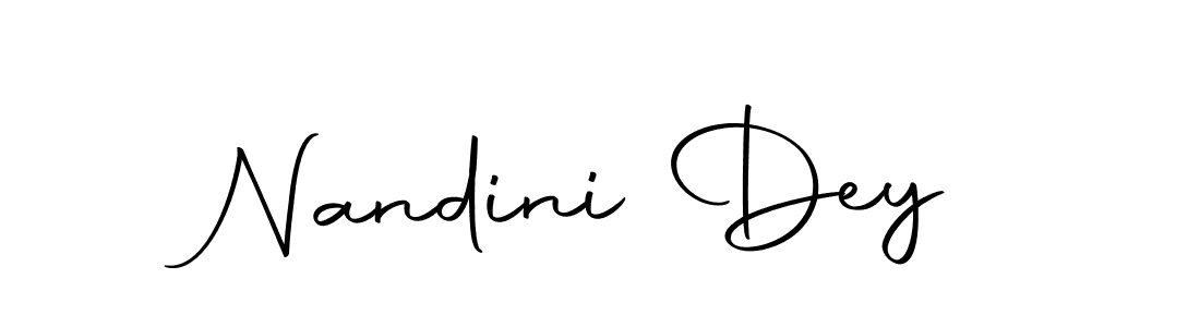 How to make Nandini Dey signature? Autography-DOLnW is a professional autograph style. Create handwritten signature for Nandini Dey name. Nandini Dey signature style 10 images and pictures png