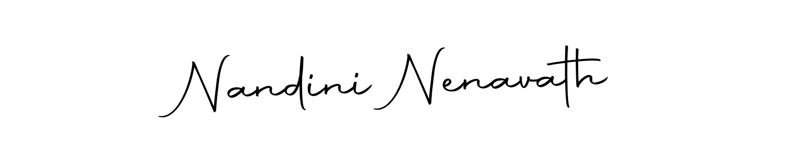 Use a signature maker to create a handwritten signature online. With this signature software, you can design (Autography-DOLnW) your own signature for name Nandini Nenavath. Nandini Nenavath signature style 10 images and pictures png