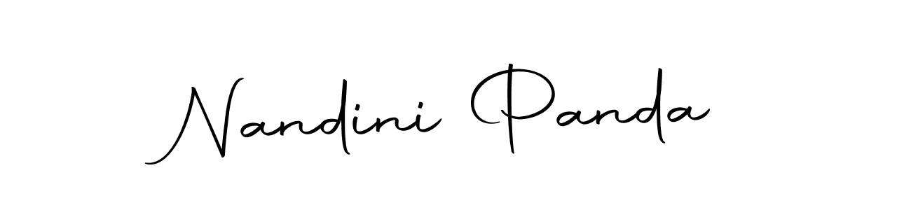 Design your own signature with our free online signature maker. With this signature software, you can create a handwritten (Autography-DOLnW) signature for name Nandini Panda. Nandini Panda signature style 10 images and pictures png