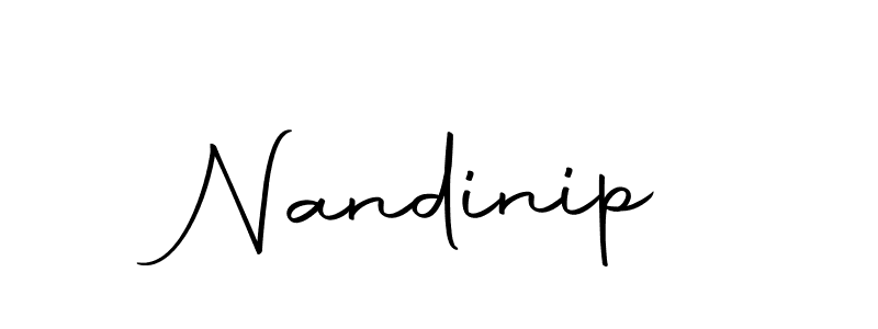 Here are the top 10 professional signature styles for the name Nandinip. These are the best autograph styles you can use for your name. Nandinip signature style 10 images and pictures png
