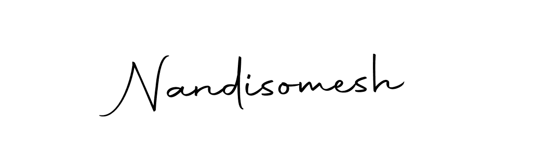 Here are the top 10 professional signature styles for the name Nandisomesh. These are the best autograph styles you can use for your name. Nandisomesh signature style 10 images and pictures png