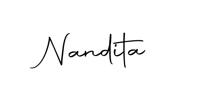 Make a short Nandita signature style. Manage your documents anywhere anytime using Autography-DOLnW. Create and add eSignatures, submit forms, share and send files easily. Nandita signature style 10 images and pictures png