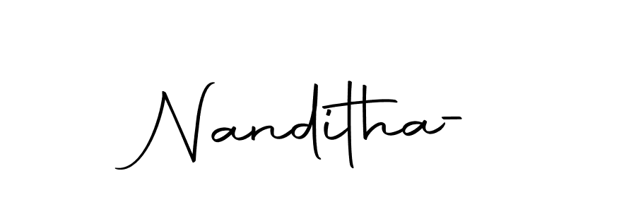 Also You can easily find your signature by using the search form. We will create Nanditha- name handwritten signature images for you free of cost using Autography-DOLnW sign style. Nanditha- signature style 10 images and pictures png