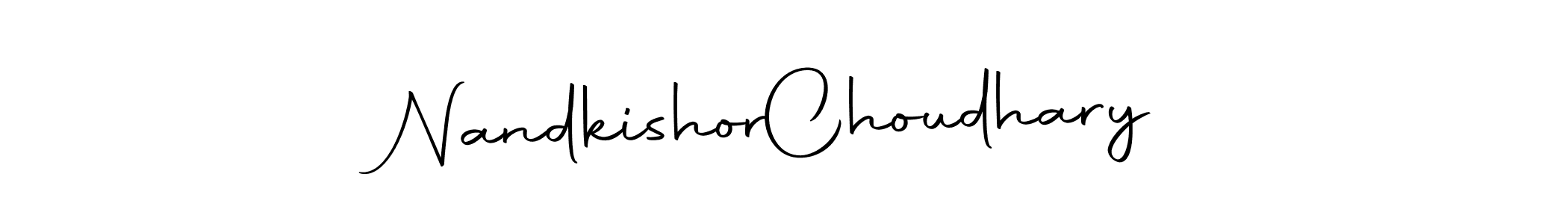 Also we have Nandkishor  Choudhary name is the best signature style. Create professional handwritten signature collection using Autography-DOLnW autograph style. Nandkishor  Choudhary signature style 10 images and pictures png