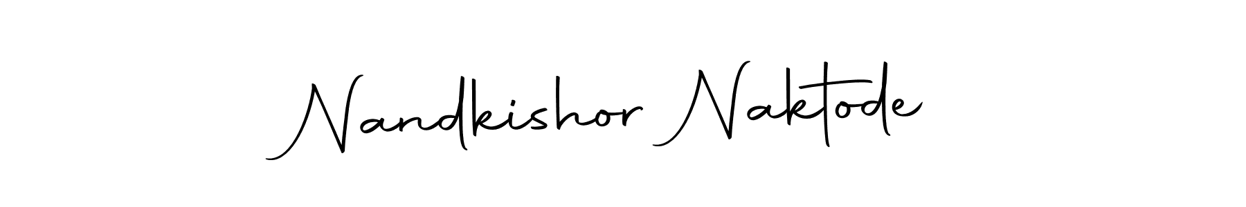 Use a signature maker to create a handwritten signature online. With this signature software, you can design (Autography-DOLnW) your own signature for name Nandkishor Naktode. Nandkishor Naktode signature style 10 images and pictures png