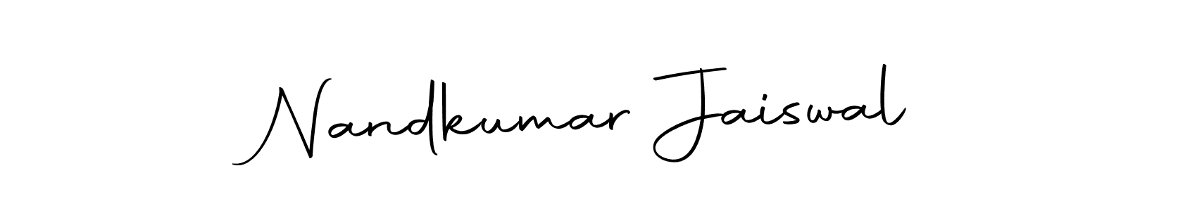 How to make Nandkumar Jaiswal signature? Autography-DOLnW is a professional autograph style. Create handwritten signature for Nandkumar Jaiswal name. Nandkumar Jaiswal signature style 10 images and pictures png