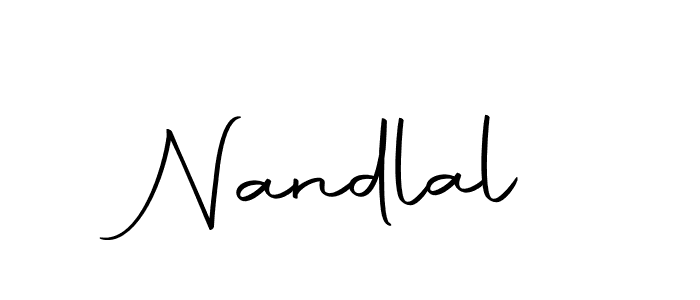 Here are the top 10 professional signature styles for the name Nandlal. These are the best autograph styles you can use for your name. Nandlal signature style 10 images and pictures png