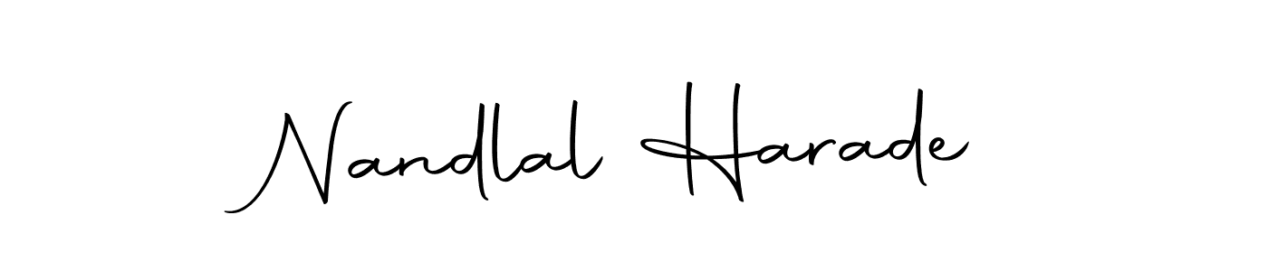 Similarly Autography-DOLnW is the best handwritten signature design. Signature creator online .You can use it as an online autograph creator for name Nandlal Harade. Nandlal Harade signature style 10 images and pictures png