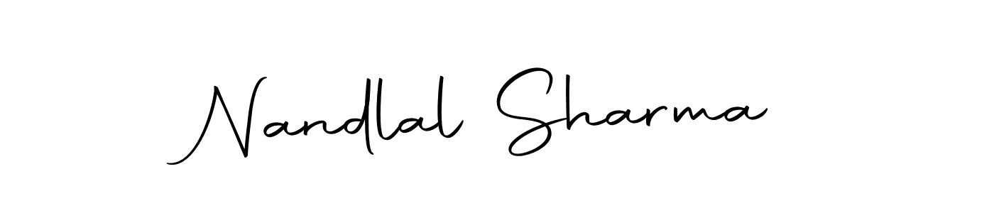 How to Draw Nandlal Sharma signature style? Autography-DOLnW is a latest design signature styles for name Nandlal Sharma. Nandlal Sharma signature style 10 images and pictures png