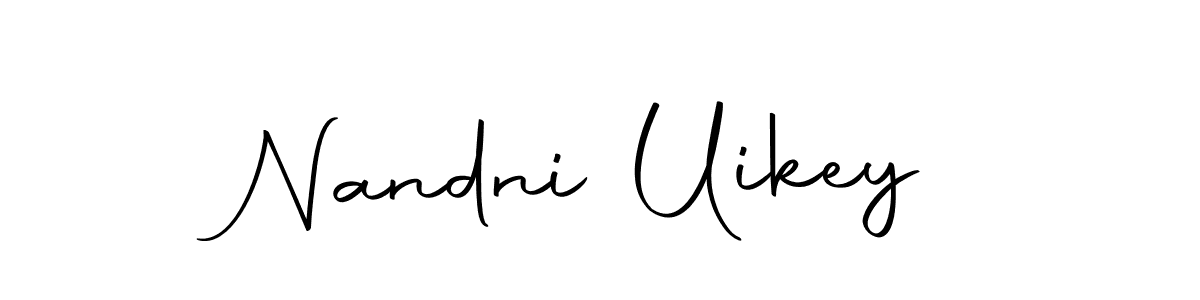 Make a beautiful signature design for name Nandni Uikey. With this signature (Autography-DOLnW) style, you can create a handwritten signature for free. Nandni Uikey signature style 10 images and pictures png