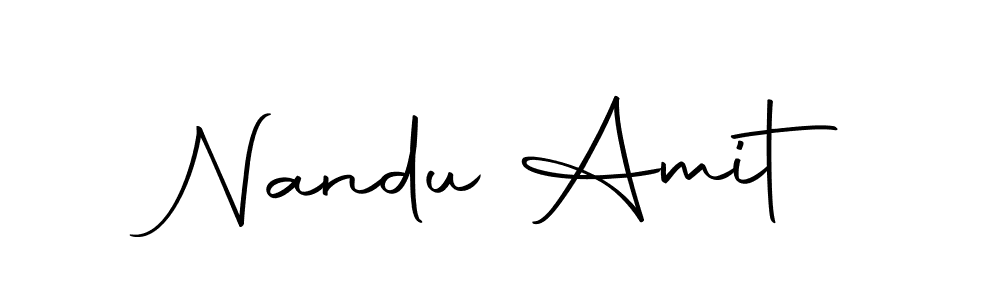 Once you've used our free online signature maker to create your best signature Autography-DOLnW style, it's time to enjoy all of the benefits that Nandu Amit name signing documents. Nandu Amit signature style 10 images and pictures png