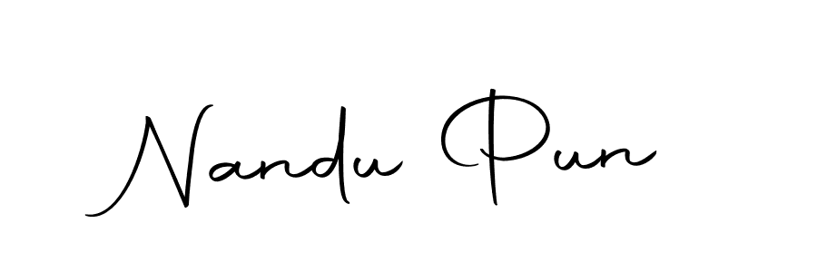 Best and Professional Signature Style for Nandu Pun. Autography-DOLnW Best Signature Style Collection. Nandu Pun signature style 10 images and pictures png