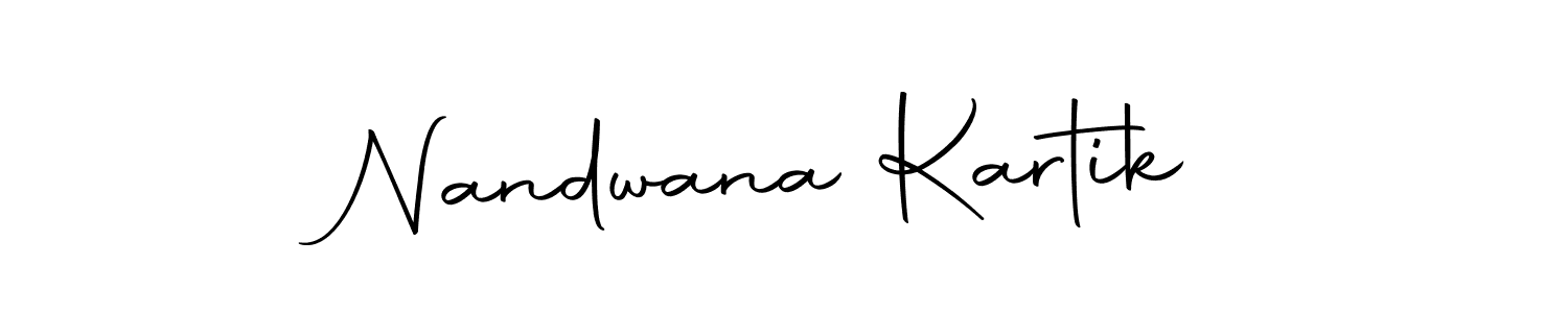 Nandwana Kartik stylish signature style. Best Handwritten Sign (Autography-DOLnW) for my name. Handwritten Signature Collection Ideas for my name Nandwana Kartik. Nandwana Kartik signature style 10 images and pictures png