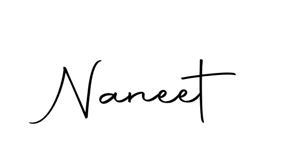 Design your own signature with our free online signature maker. With this signature software, you can create a handwritten (Autography-DOLnW) signature for name Naneet. Naneet signature style 10 images and pictures png