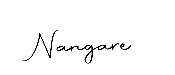 Nangare stylish signature style. Best Handwritten Sign (Autography-DOLnW) for my name. Handwritten Signature Collection Ideas for my name Nangare. Nangare signature style 10 images and pictures png