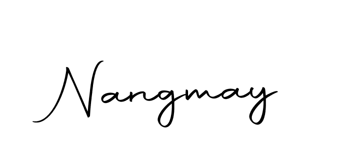 Autography-DOLnW is a professional signature style that is perfect for those who want to add a touch of class to their signature. It is also a great choice for those who want to make their signature more unique. Get Nangmay name to fancy signature for free. Nangmay signature style 10 images and pictures png