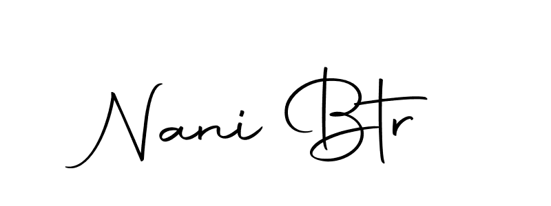 You can use this online signature creator to create a handwritten signature for the name Nani Btr. This is the best online autograph maker. Nani Btr signature style 10 images and pictures png