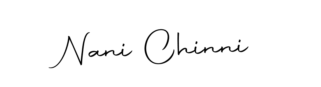 if you are searching for the best signature style for your name Nani Chinni. so please give up your signature search. here we have designed multiple signature styles  using Autography-DOLnW. Nani Chinni signature style 10 images and pictures png