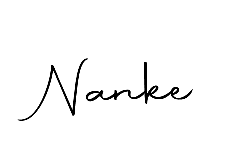 Similarly Autography-DOLnW is the best handwritten signature design. Signature creator online .You can use it as an online autograph creator for name Nanke. Nanke signature style 10 images and pictures png