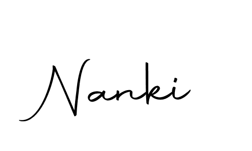 Similarly Autography-DOLnW is the best handwritten signature design. Signature creator online .You can use it as an online autograph creator for name Nanki. Nanki signature style 10 images and pictures png