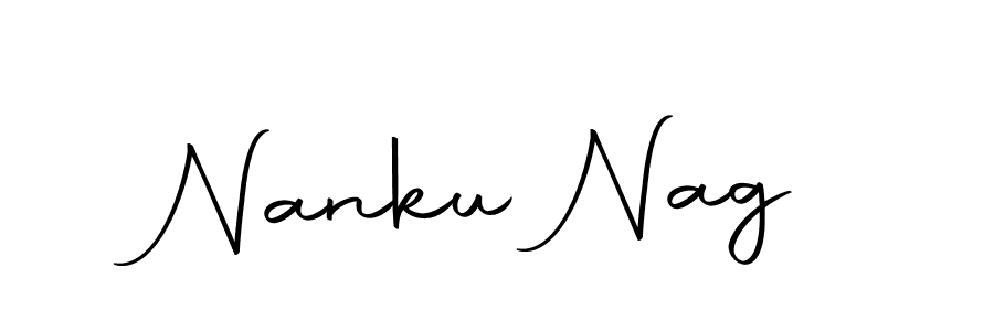 This is the best signature style for the Nanku Nag name. Also you like these signature font (Autography-DOLnW). Mix name signature. Nanku Nag signature style 10 images and pictures png