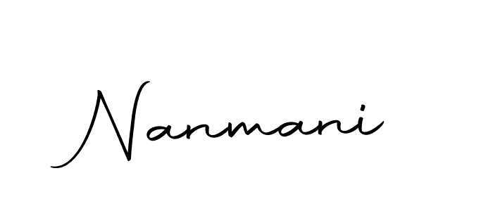 The best way (Autography-DOLnW) to make a short signature is to pick only two or three words in your name. The name Nanmani include a total of six letters. For converting this name. Nanmani signature style 10 images and pictures png