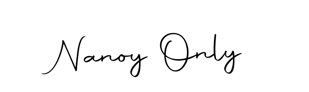 You can use this online signature creator to create a handwritten signature for the name Nanoy Only. This is the best online autograph maker. Nanoy Only signature style 10 images and pictures png