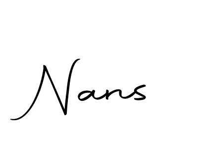 Make a beautiful signature design for name Nans. Use this online signature maker to create a handwritten signature for free. Nans signature style 10 images and pictures png