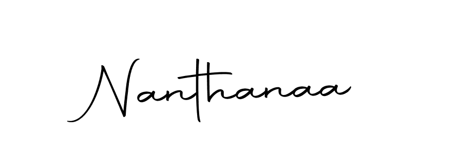 Similarly Autography-DOLnW is the best handwritten signature design. Signature creator online .You can use it as an online autograph creator for name Nanthanaa. Nanthanaa signature style 10 images and pictures png